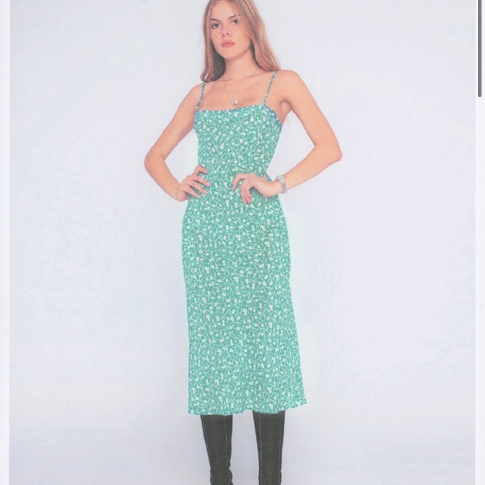 Realisation Par Amelia Dress in Posion Ivy (green)